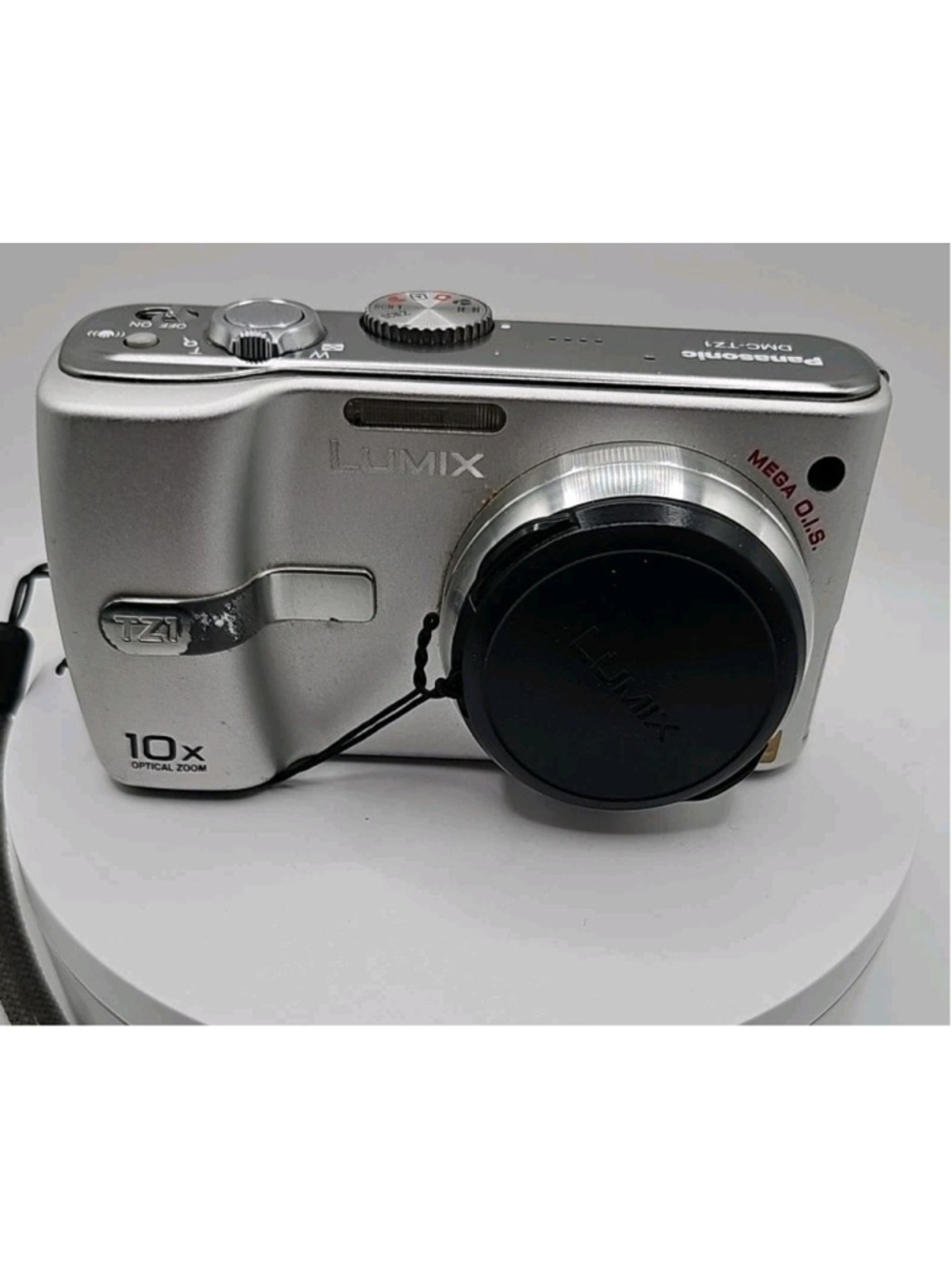 Panasonic Lumix DMC-TZ1 5.0MP 10x Zoom Digital Camera Untested/For Parts - Picture 2 of 7